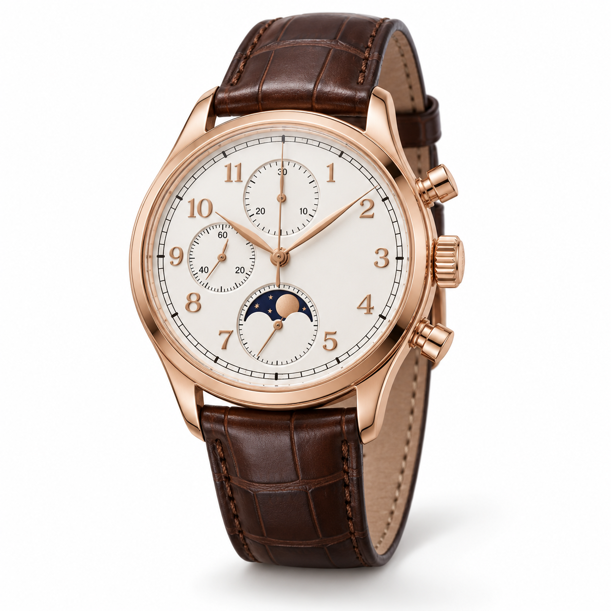 Portugieser Chronograph Classic Fase Lunar – Oro Rosa