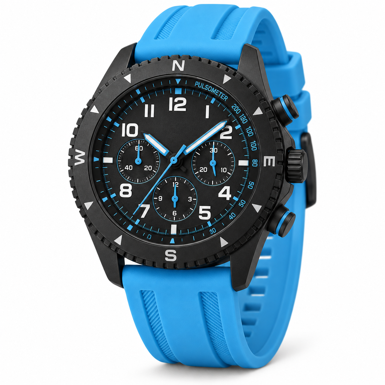 Endurance Pro 44 (Celeste-Negro)