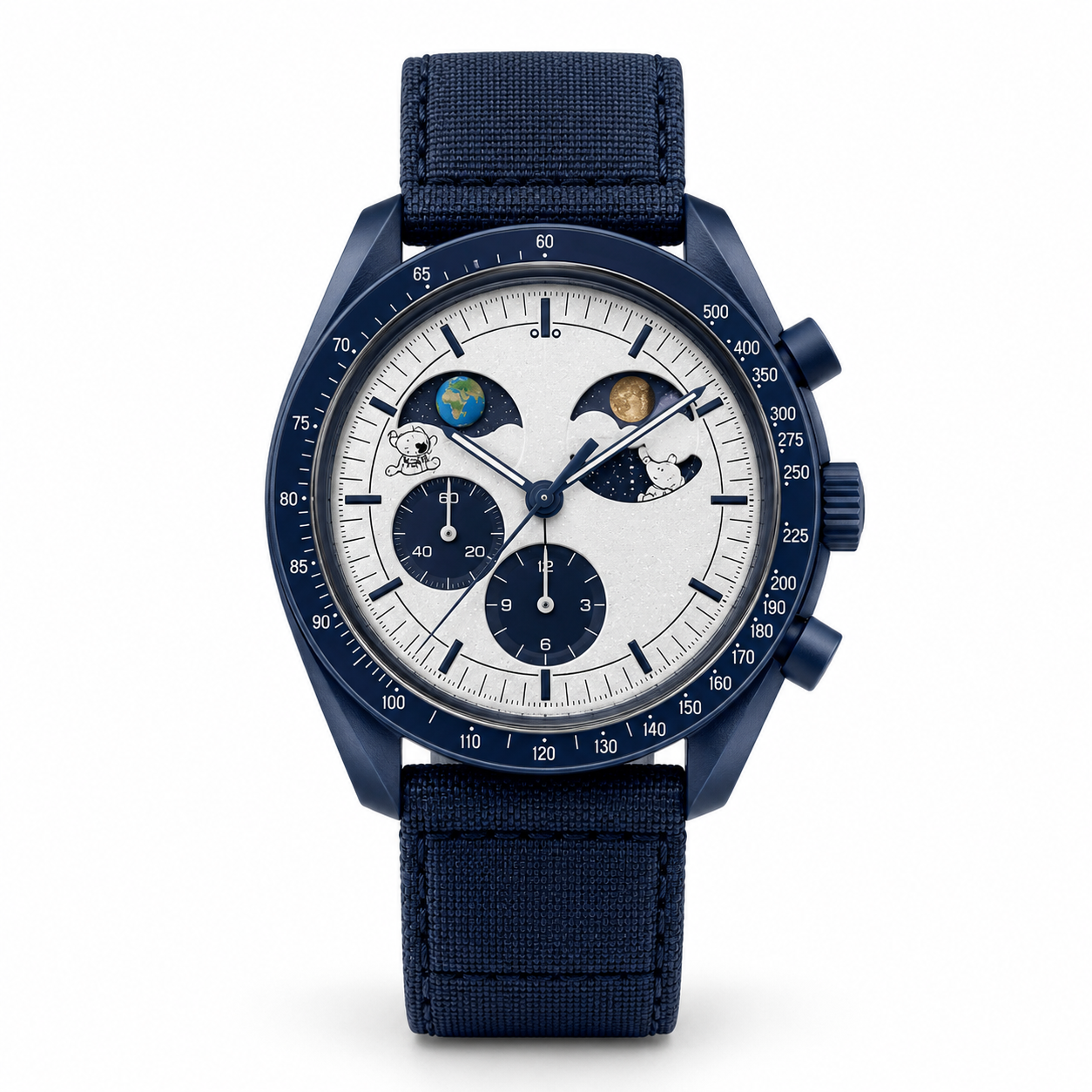 Swatch x Omega Bioceramic Moonswatch Mission To Earthphase Snoopy Gold